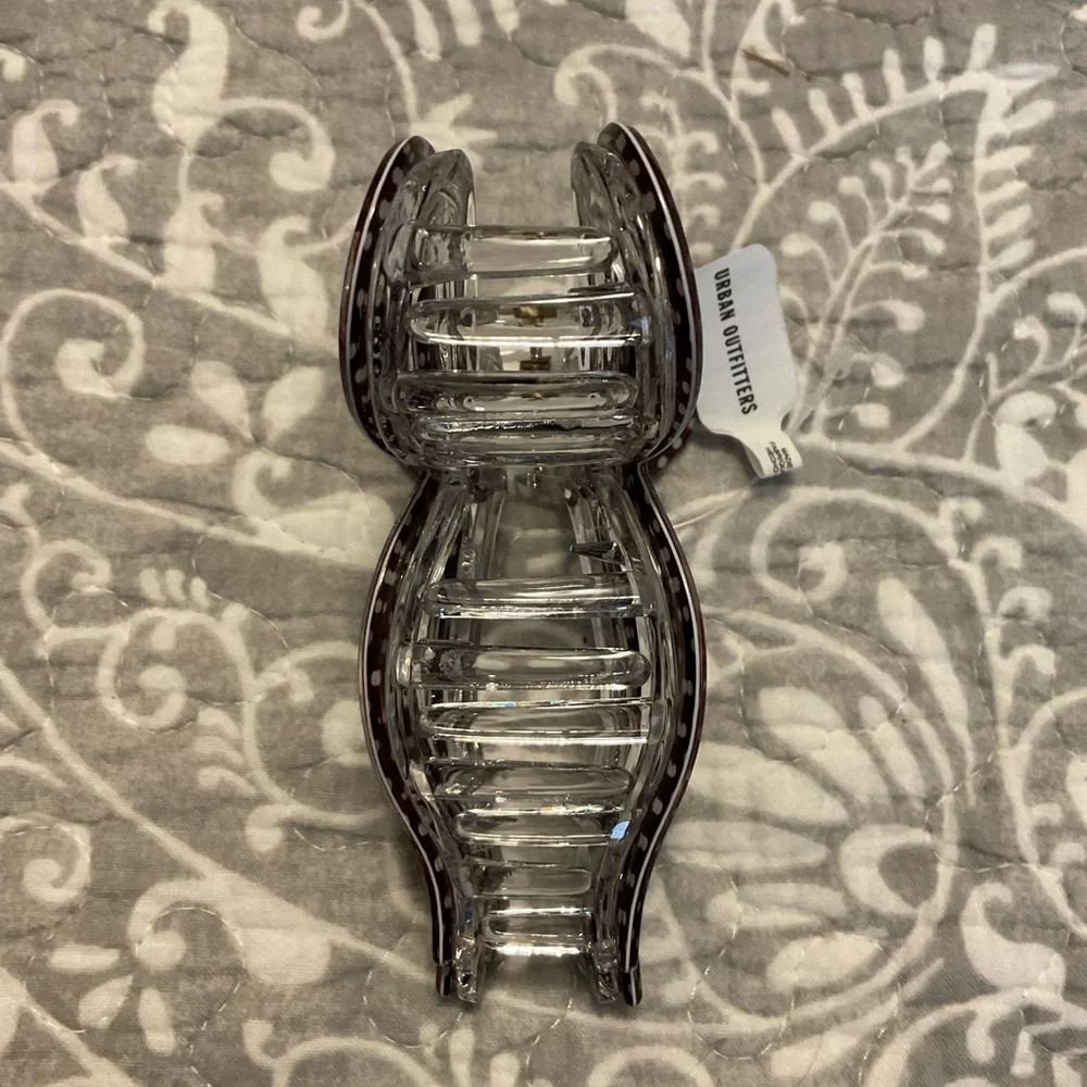 NWT Polka Dot Bow Hair Clip